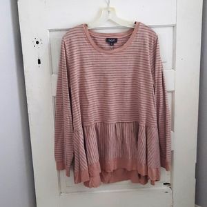 NWT GiGio Peplum Long Sleeves